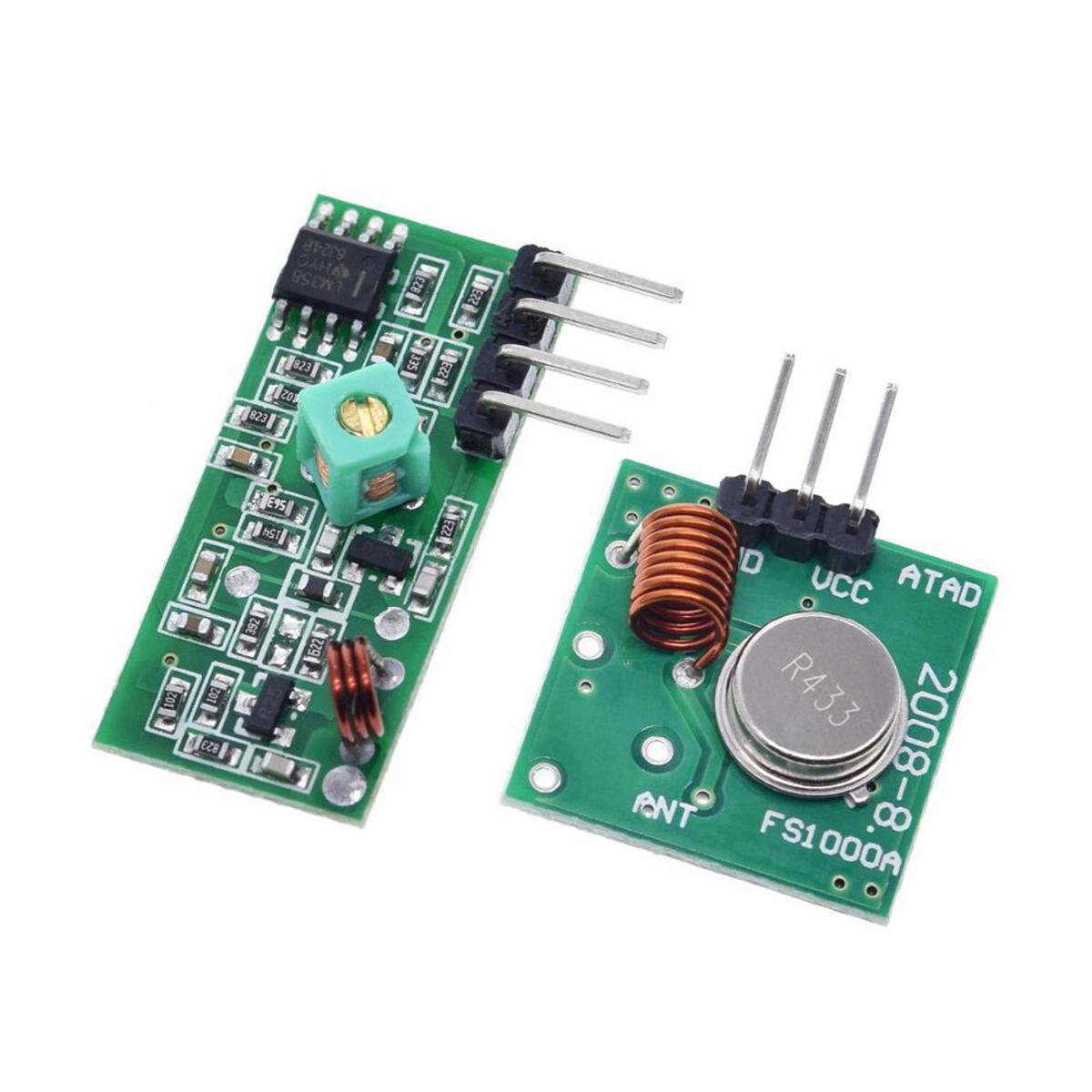 1set 315Mhz RF transmitter and receiver Module link kit For arduino/ARM/MCU WL diy 315MHZ/433MHZ wireless