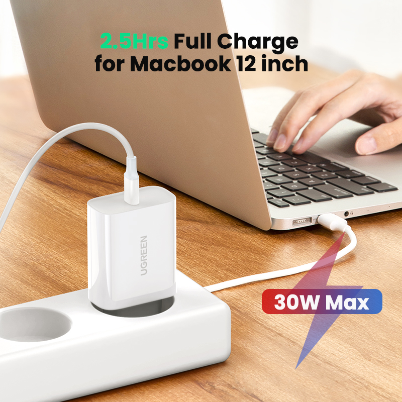 UGREEN PD Charger 30W Quick Charge 4.0 3.0 QC USB Type C Fast Charger for Surface go iphone SE 2 iPhone 11 11 Pro 11 Pro Max Xr X Xs Xs Max 8 Macbook Phone QC4.0 QC3.0 PD for Huawei Samsung. 