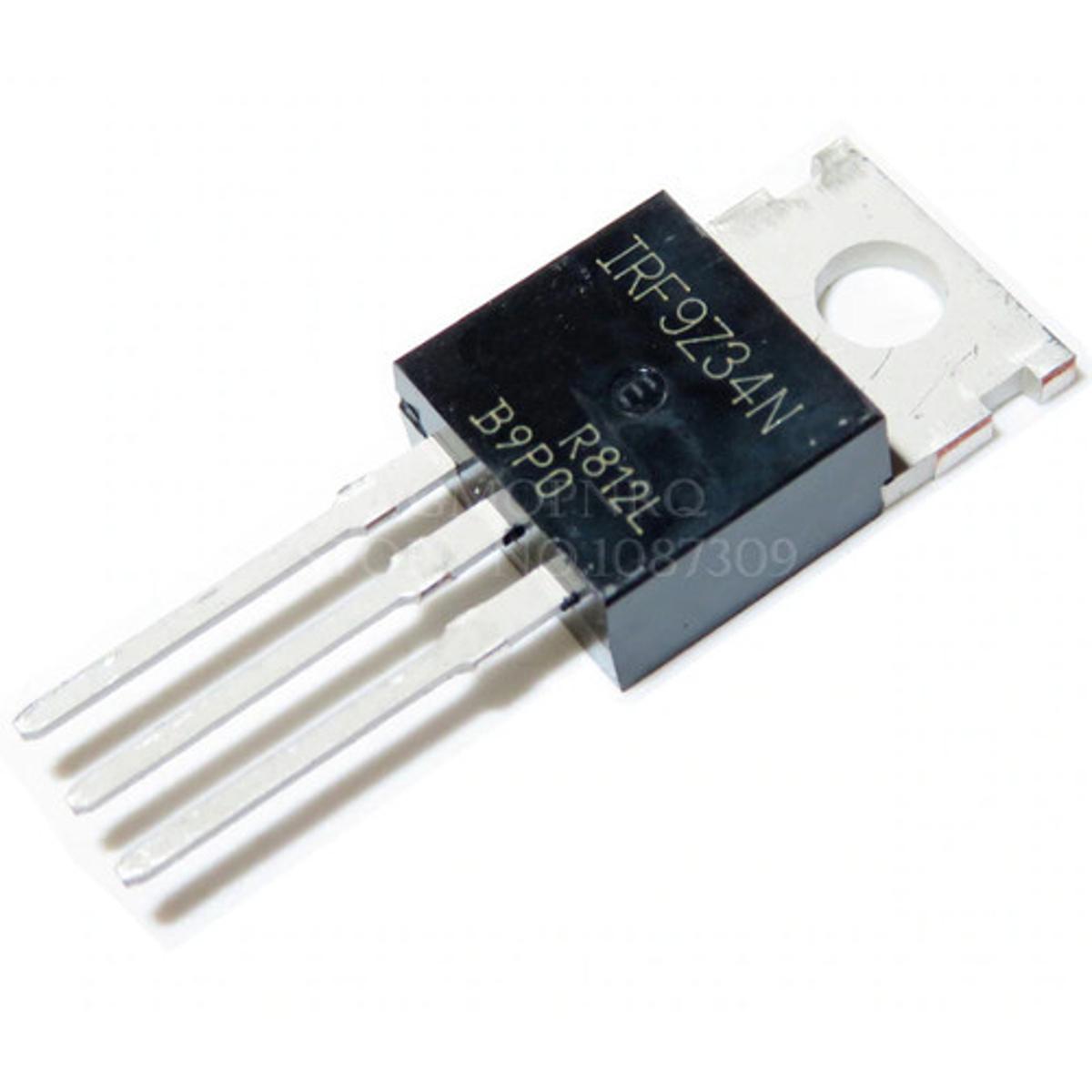 IRF9Z34NPBF IRF9Z34N IRF9Z34 55V 19A 56W TO-220 MOS FET Transistor P-Channel Power MOSFET 3 Pin Leads