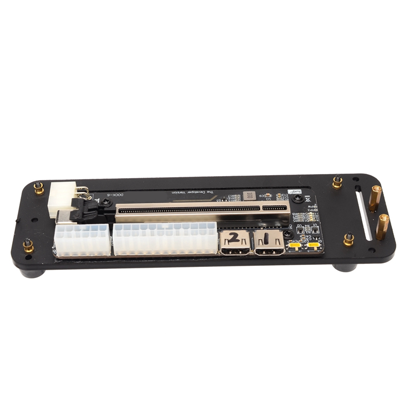 Laptop External Graphics Card EGPU PCI-E 3.0 X16 to M.2 NVMe Extension Cable with Bracket for ITX EGPU Bracket. 