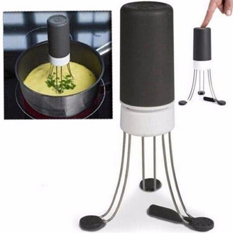 Automatic Kitchen Pot Stirrer Auto Hands Free Stirer Electric Mini Whisk Mixer Easy to Use. 