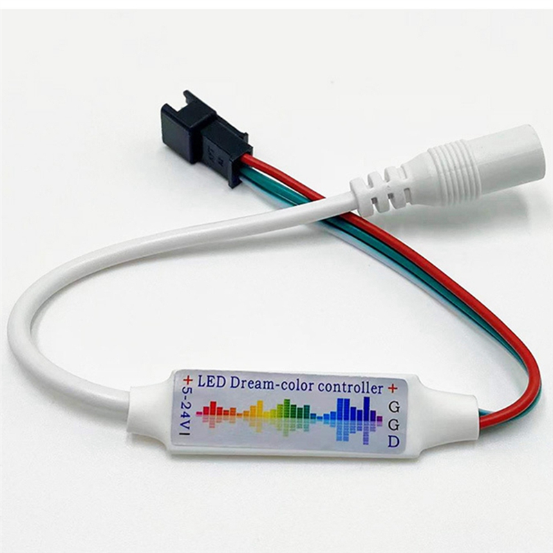 17-Key Fantasy RGB Controller DC Head Colorful 5-24V LED Low-Pressure Light Strip