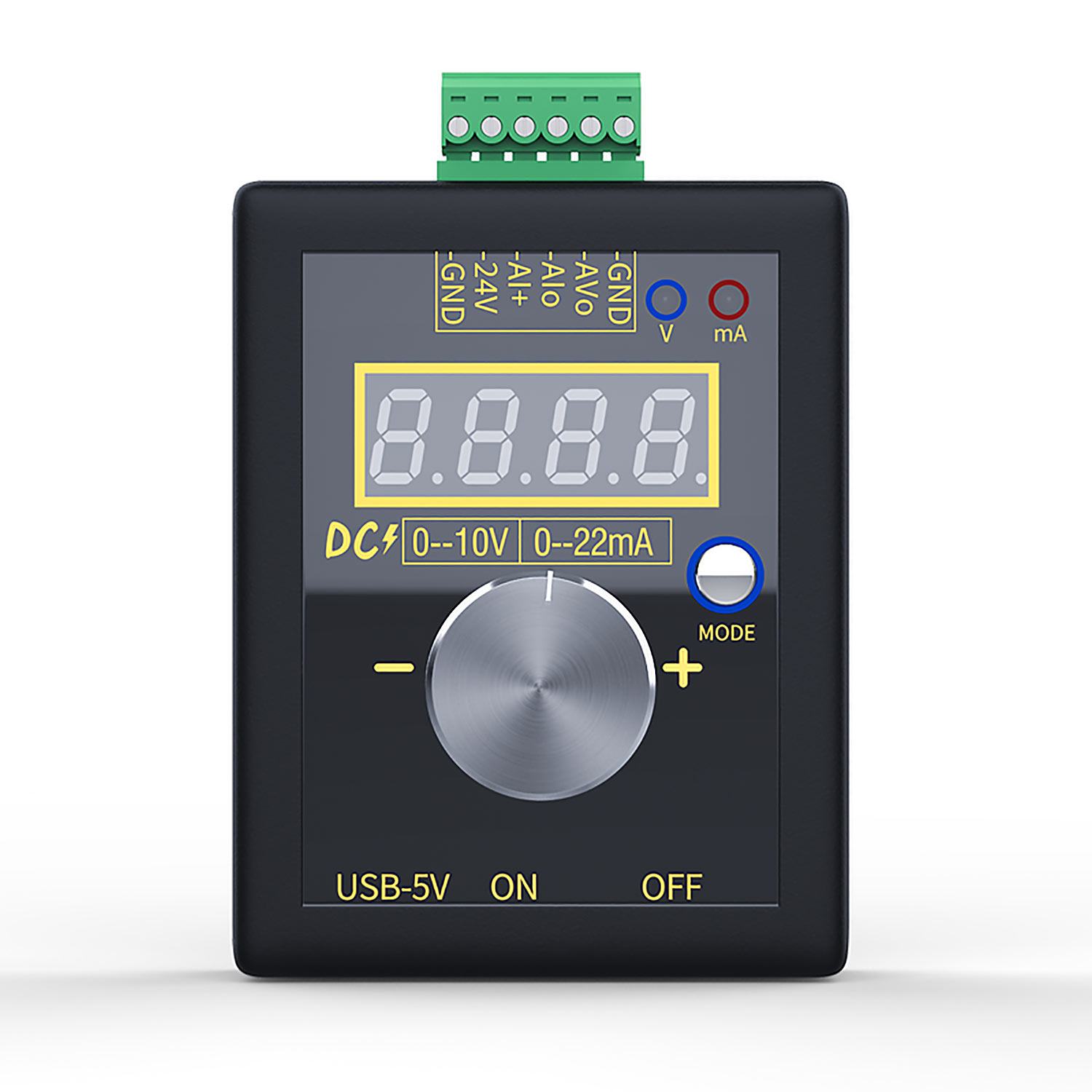 KOGEEK SG-002 Handheld Small Voltage Current Generator DC 0-10V 0-22mA Current Voltage Signal Producer - generator. 