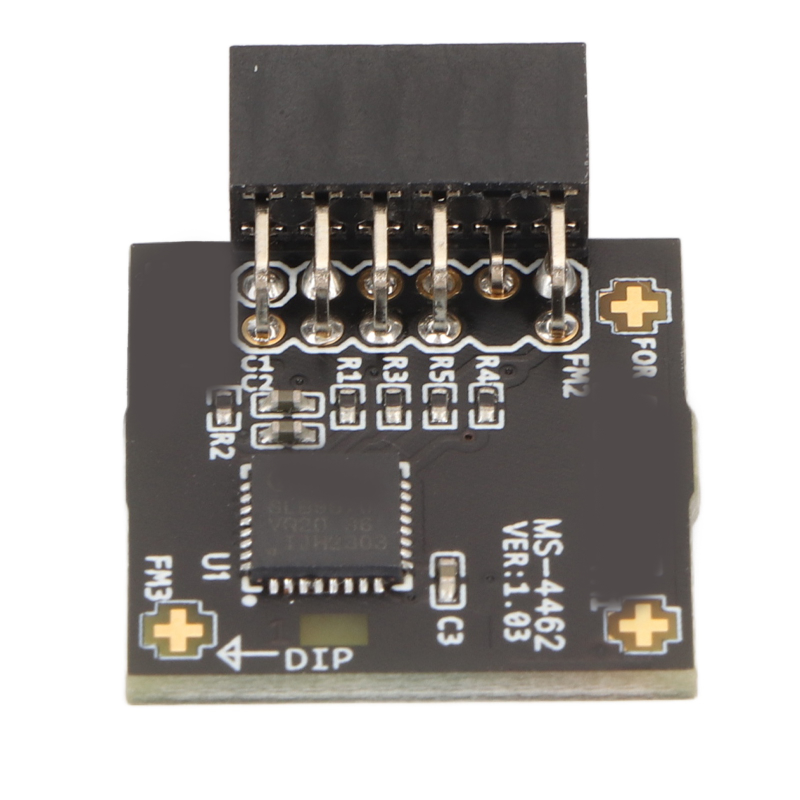 TPM2.0 Module TPM SPI 12Pin Module with SLB 9670 Standalone Security Module for MSI Motherboards for Windows 10 11