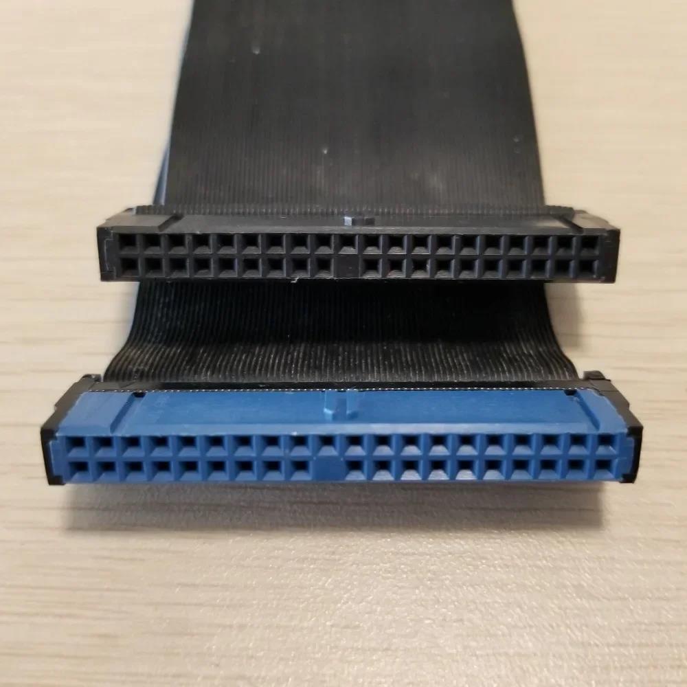 3 Port Hi Speed Ultra ATA UDMA 33/66/100 40Pin IDE Data Extension Cable 40cm For Server Hard Disk. 