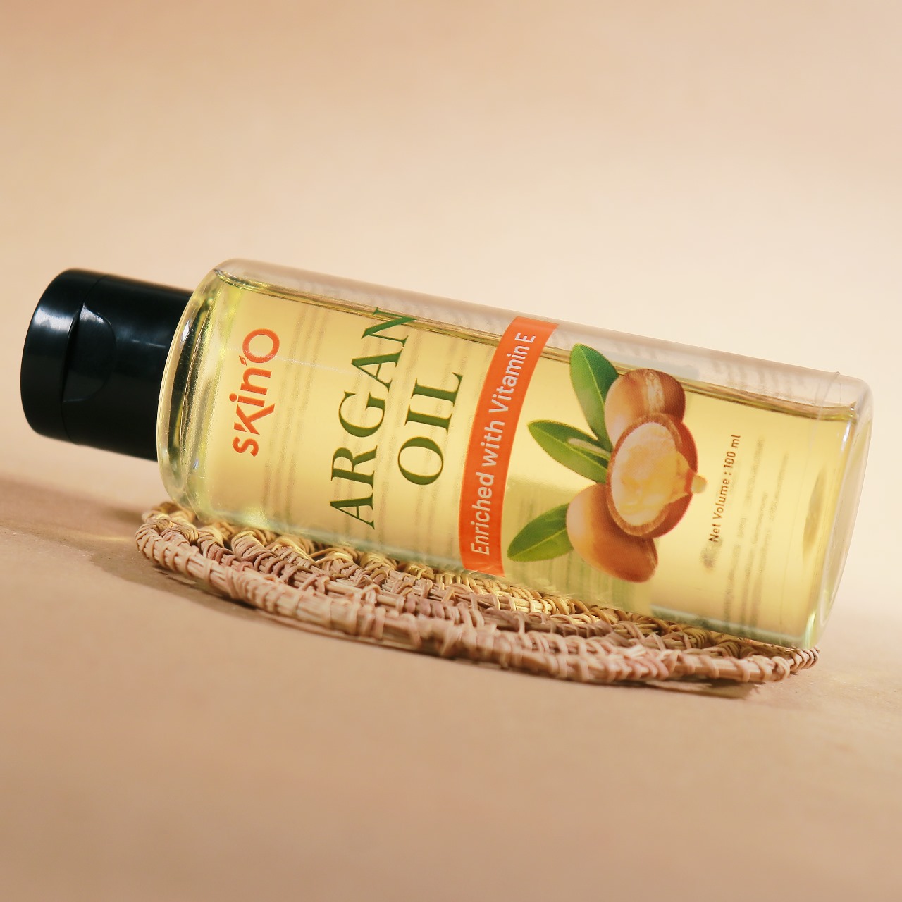 skinO Argan Oil Enriched with Vitamin E - 100ml to all hair type. 