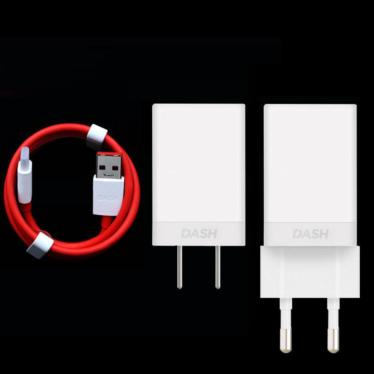 1M Type-C Dash Charger Cable+5V 4A Dash Fast Charging Adapter For One Plus 7 1+6T 1+5T OnePlus 3T
