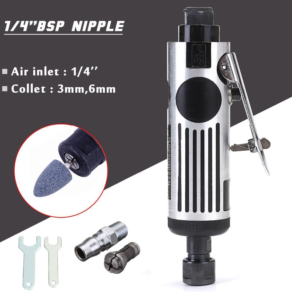 1//4/'/' Angle Die Grinder Pneumatic Polisher Cleaning Cutting Air Tool