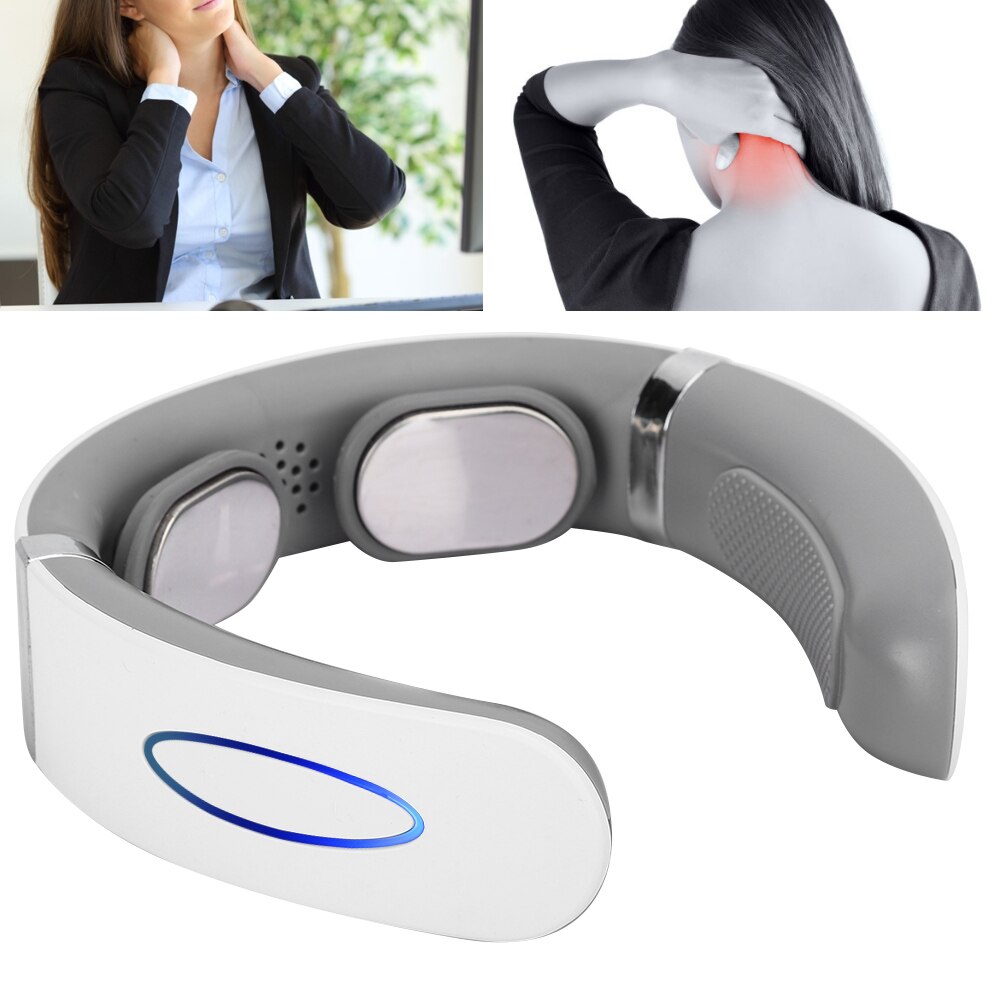 Electr ulse Ceral Vertebra assager ot Compress Control Infrared eating ain elief ealth assage achine