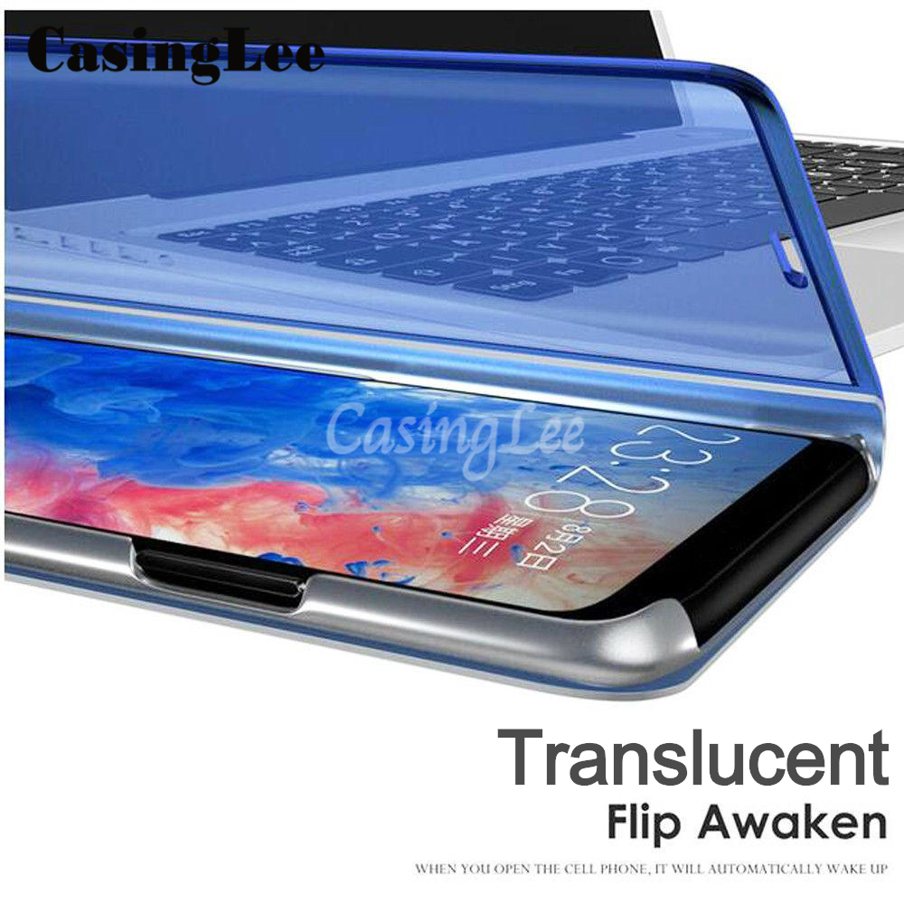 For Samsung Galaxy Z fold 2 phone case Smart View cosmetic mirror cases back flip cover for Galaxy Z fold 2 Z fold2 case. 