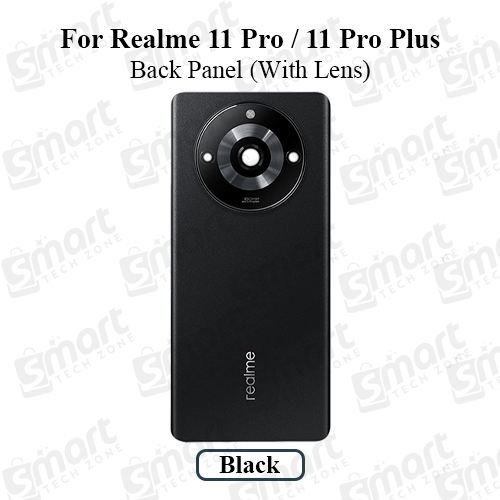 Realme 11 Pro / 11 Pro Plus Back Housing Frame - 100MP/200MP Camera Glass Replacement (All Colors). 