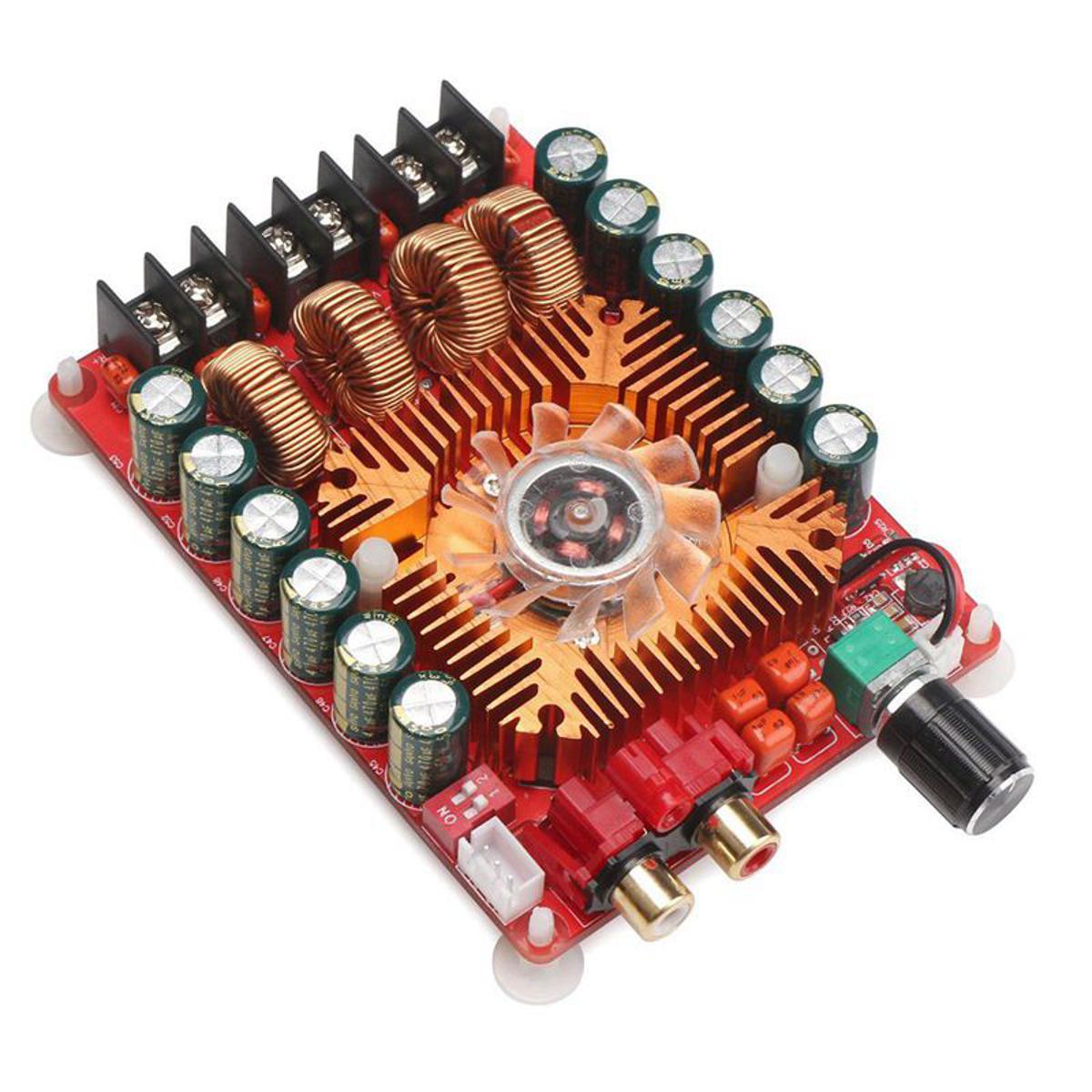 TDA7498E 2X160W Dual Channel Audio Amplifier Board, Support BTL Mode 1X220W Single Channel