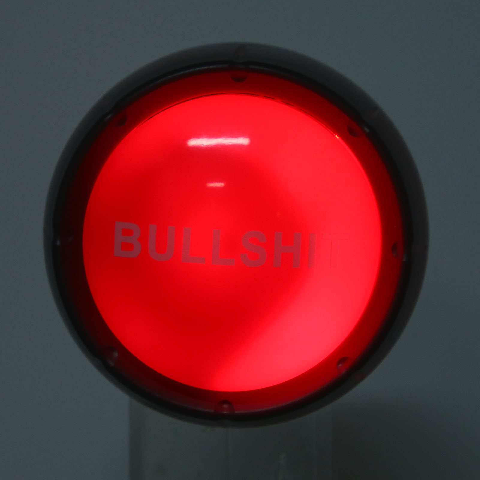 Game Show Buzzer, Press Type Sound Button ABS Red for Study Office Home
