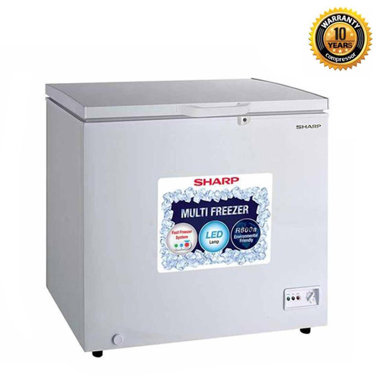 sharp non frost deep freezer