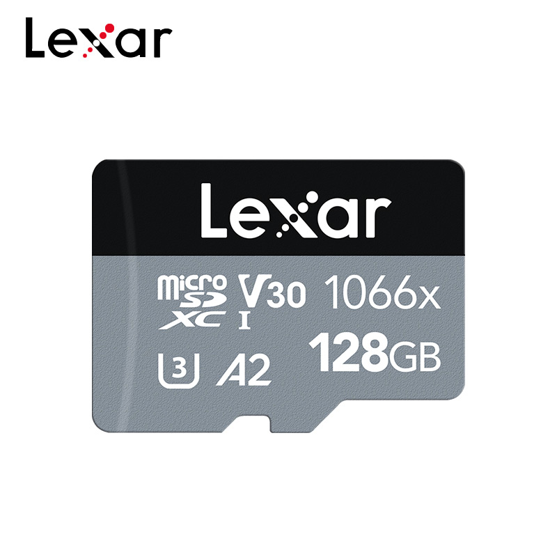 Lexar Professional 1066x Micro SD Card MicroSDXC 128GB Memory Card TF Card 1366x 64GB 256GB V30 A2 Flash Card For 4K Camera. 