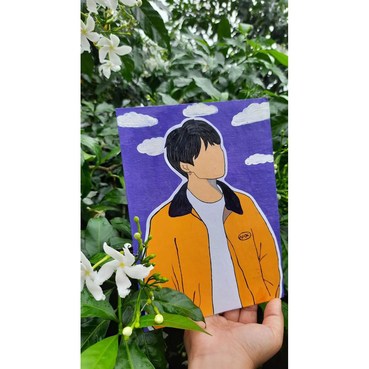 bts jungkook euphoria canvas for wall decor