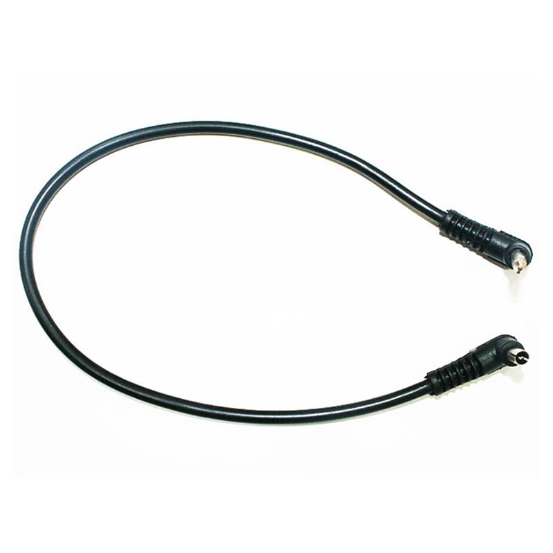 2X Applies to Men Flash Trigger the Camera Shutter Release Cable 30 cm 11.81 Inches 2.5 mm PC Sync Cable Power Cord Jack. 
