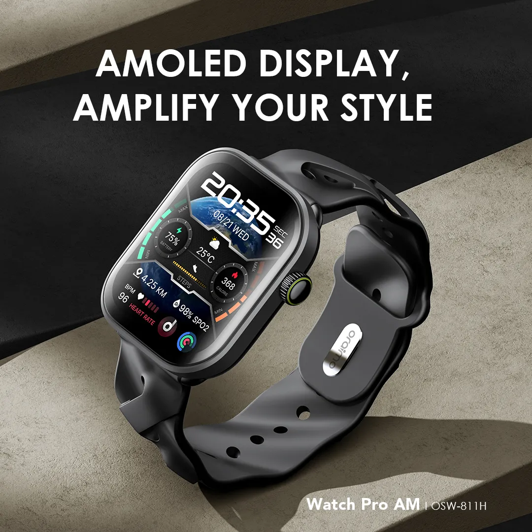 Watch Pro AM 1.85″ AMOLED IP68 Smart Watch