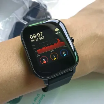 smartwatch black colour