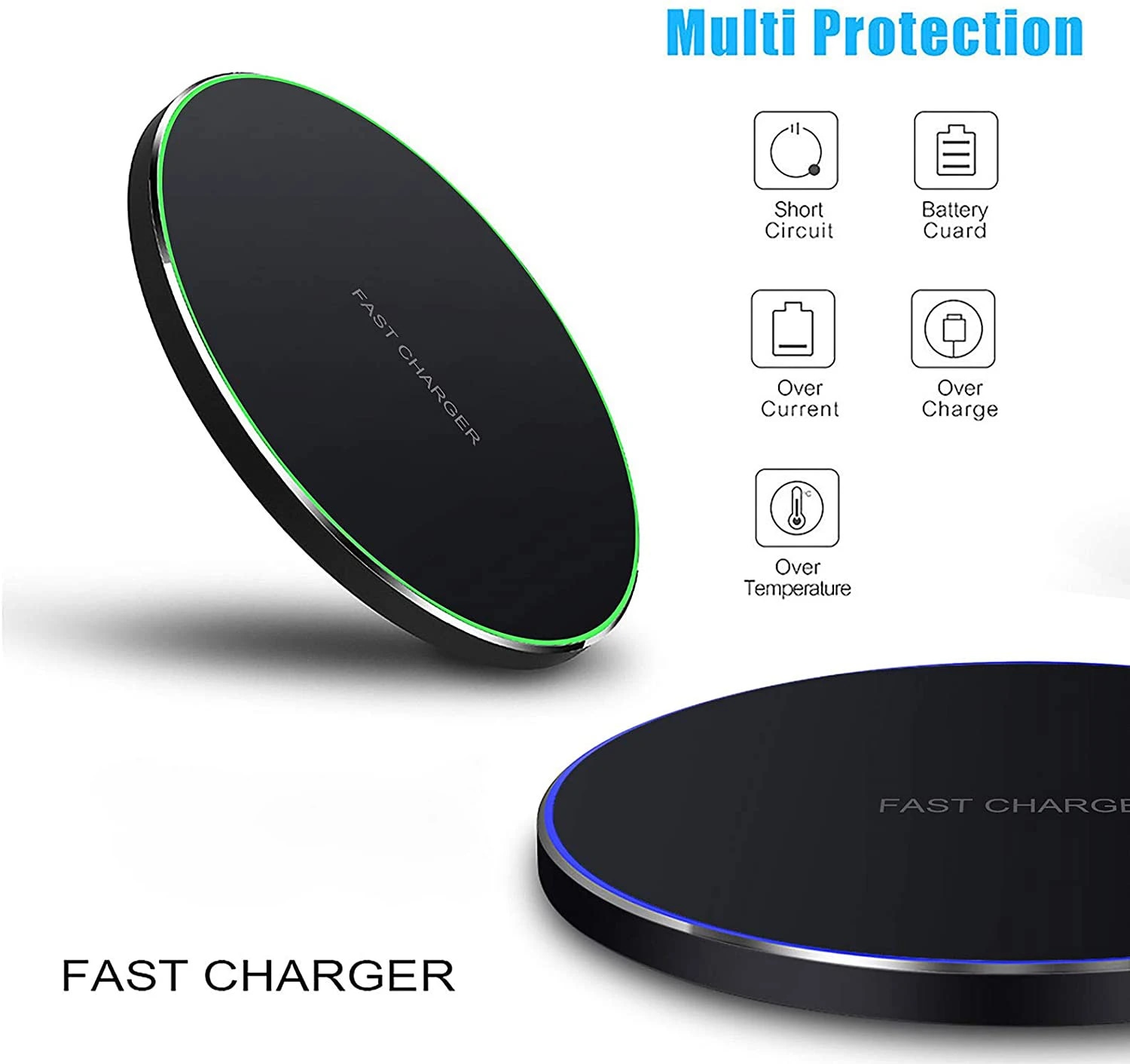 25W Qi Wireless Charger Receiver Kit For iPhone 6 7 Plus 5s Micro USB Type C Universal Fast Wireless Charging For Samsung Xiaomi. 