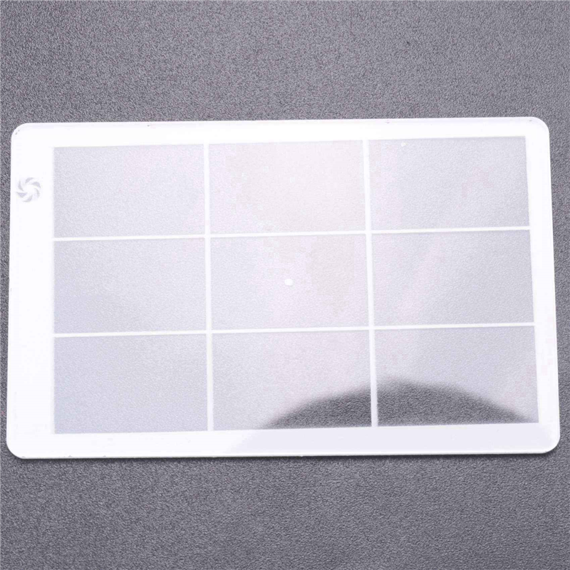 2X Golden Triangle Composition Tool View Finder/Viewer Photography/Painting/Drawing Credit Card Size Fits in Wallet C. 