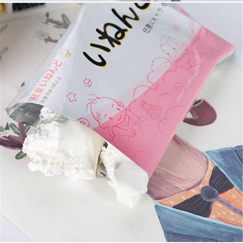 【happy one】1 Piece Chicken Soft Clay Lightweight Air Dry Ultralight Clay Mud Kids Toy Chicken White. 