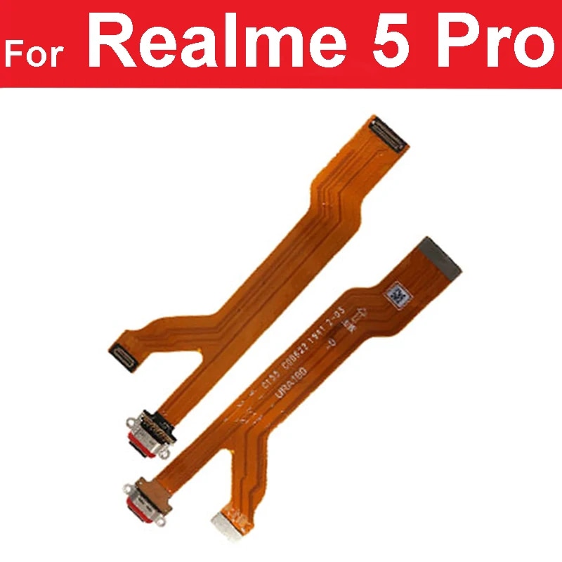 USB Charging Charger Dock Connector Flex Cable For OPPO Realme 1 5 X50 X2 X7 Pro 5G X XT 730G Q X3 Super Zoom. 