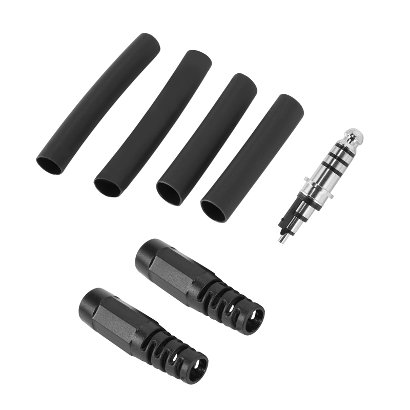 2X Replacement Helicopter Plug Headset Adapter U-174 / U Type A Solder for David Clark Helicopter Headset. 