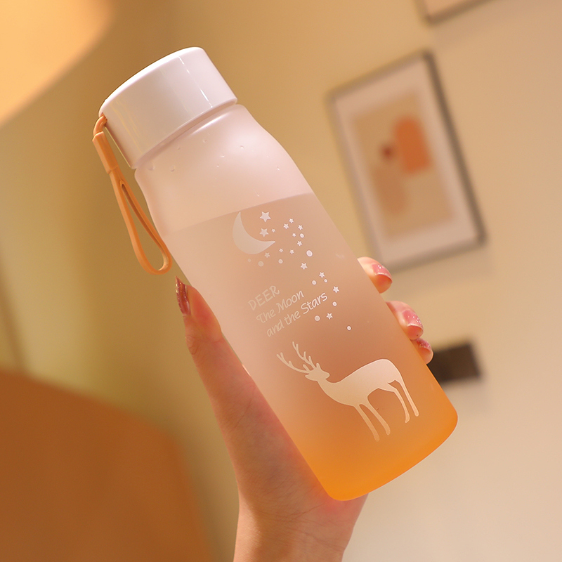 Unique Make - 560ml Sports Water Bottle Portable Drinking Cup Drop-Prof Shaaker Travel Bottle - Innovative Design - Expression of Yourself. 