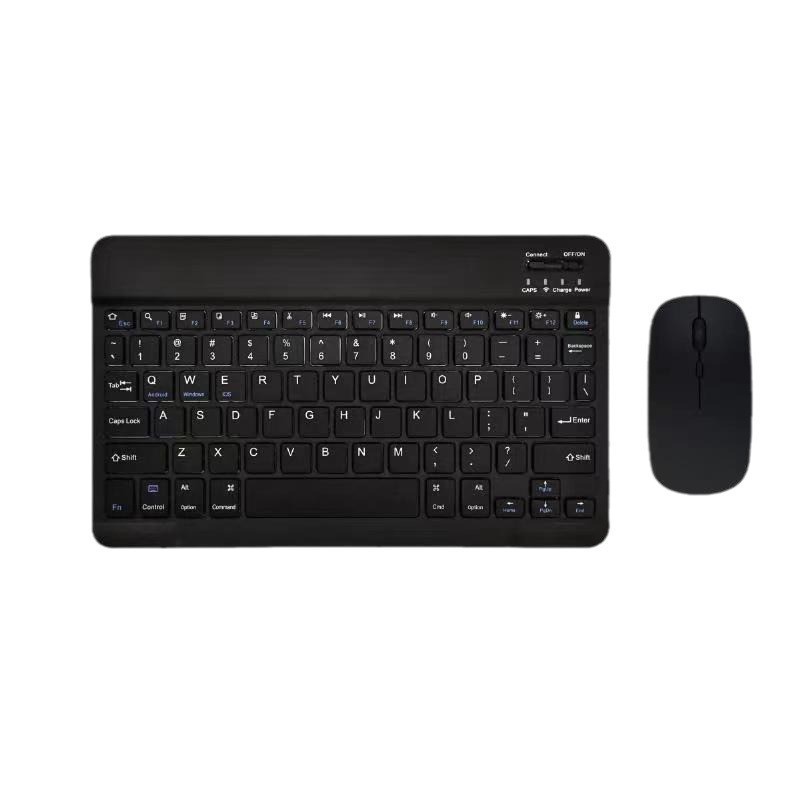 Factory wholesale bluetooth keyboard, android mobile phone tablet, portable, luminous touch keyboard, color bluetooth keyboard, mouse. 