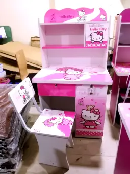 Kids Reading Table Chair Set Hello Kitty Buy Online At Best Prices In Bangladesh Daraz Com Bd