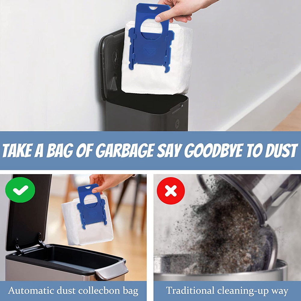 NCANRUI 10PCS Dirt Disposal Bags for IRobot Roomba I7 I7+/Plus (7550) I3+ I6+ (6550) I8+ (8550) S9+ (9550) I&S Series Clean Base. 