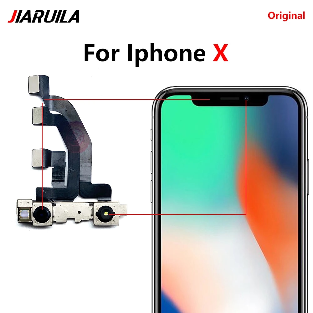 Rear Camera For iPhone 7 8 Plus X XR XS Back Camera Rear Main Lens Flex Cable Camera. 