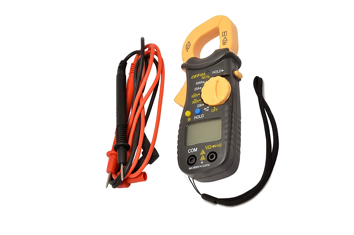 Digital Multimeter CHY-88A Digital Clamp Meter Tong Tester Clip on Meter Voltage and Current Meter Portable Resistance Voltage. 