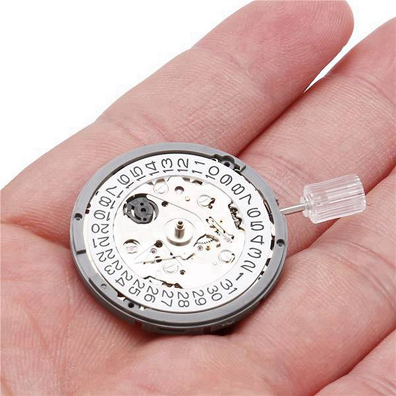 NAMUNY 3X NH35 NH35A Movement High Accuracy Mechanical Watch Movement Date At 3 Datewheel 24 Jewels Automatic Self-Winding. 