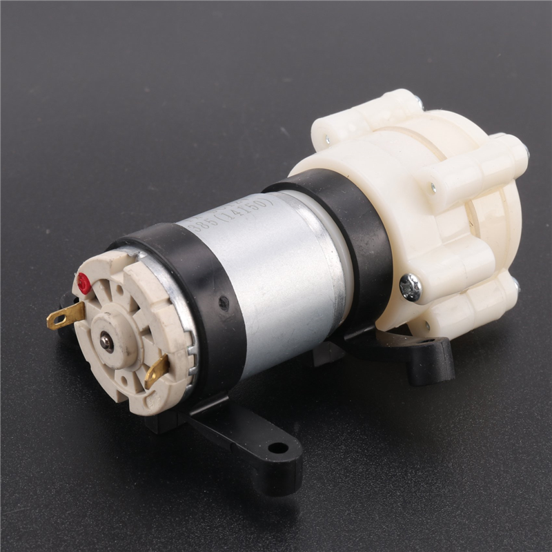 R385 DC Diaphragm Pump Tea Maker 6-12V Mini Suction Pump Laptop Water Cooling Fish Tank Pump Multi-Function Module Easy to Use. 