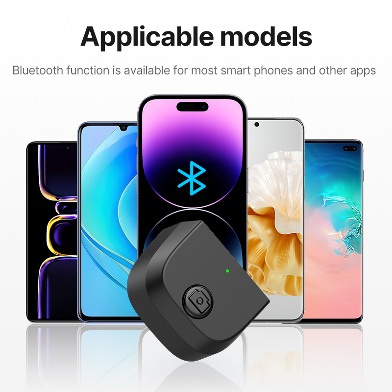 Ulanzi CG02 Smartphone Selfie Grip Wireless Bluetooth Handle with 5500k Fill Light Phone As Camera Photo Stabilizer. 