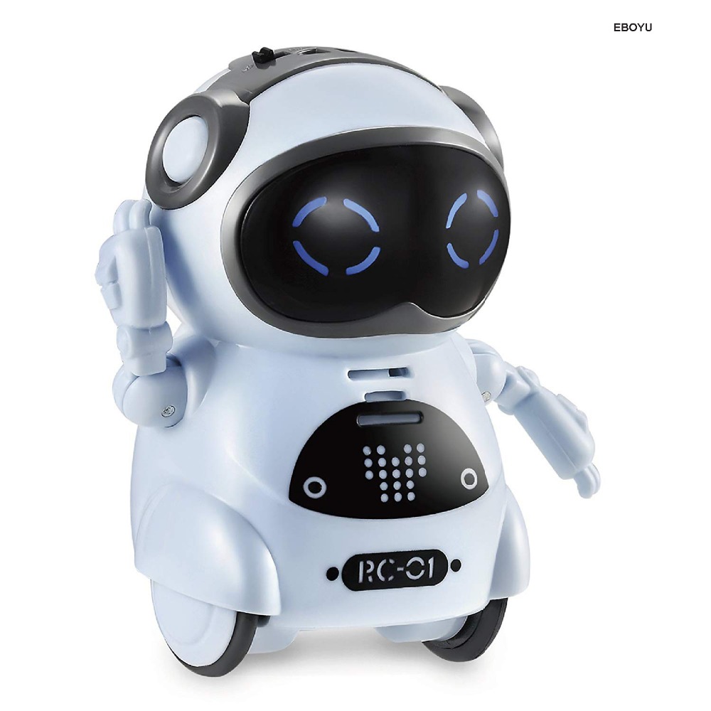 Children's Robot Can Talk Interactive Dialogue Voice Recognition Recording Singing And Dancing Storytelling Mini Smart Robot Toy. 