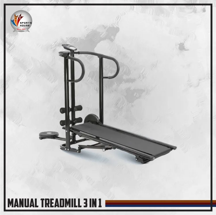 Manual Treadmill 3 in 1