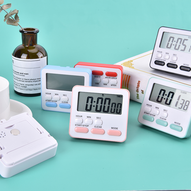 Digital Display Cooking Alarm Clock Kitchen Timer Sleep Stopwatch Clock House SEVICH. 