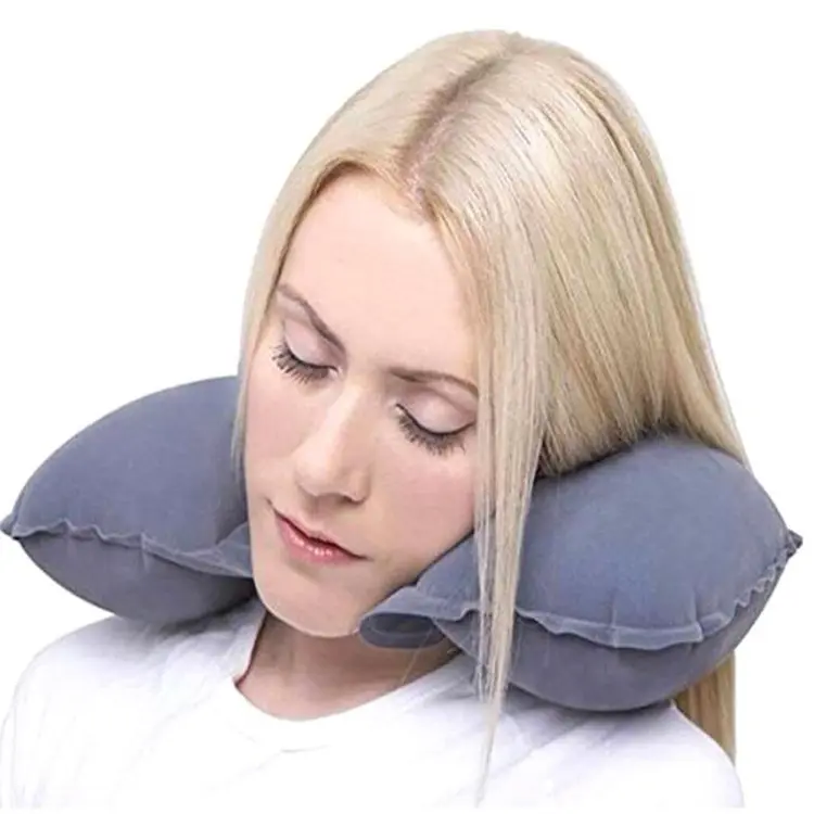 U Shaped Pillow: Double Support For Head Neck Chin For Temu