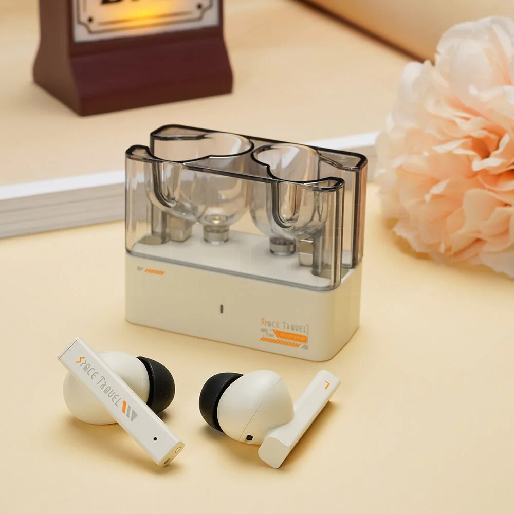 Moondrop Space Travel TWS Bluetooth 5.3 Earbuds Dynamic Driver Earphone Touch Controls Noise Canceling True Wireless Stereo IEMs. 