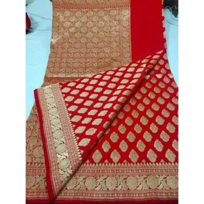 Katan hot sale wedding saree