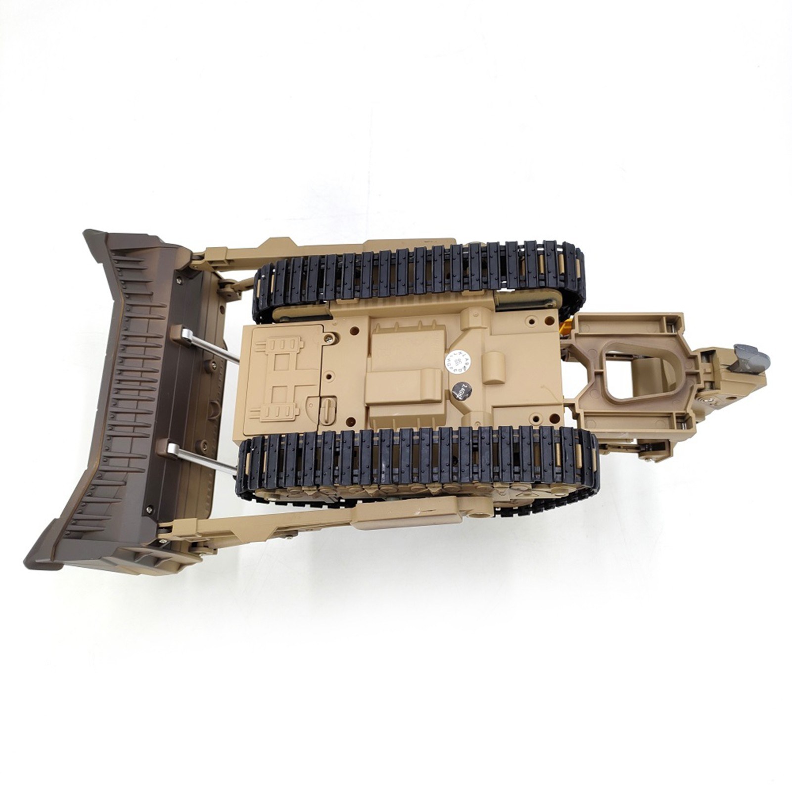 2.4Ghz 1:18 Remote Control Bulldozer Remote Control Alloy apper Bulldozer Toy. 