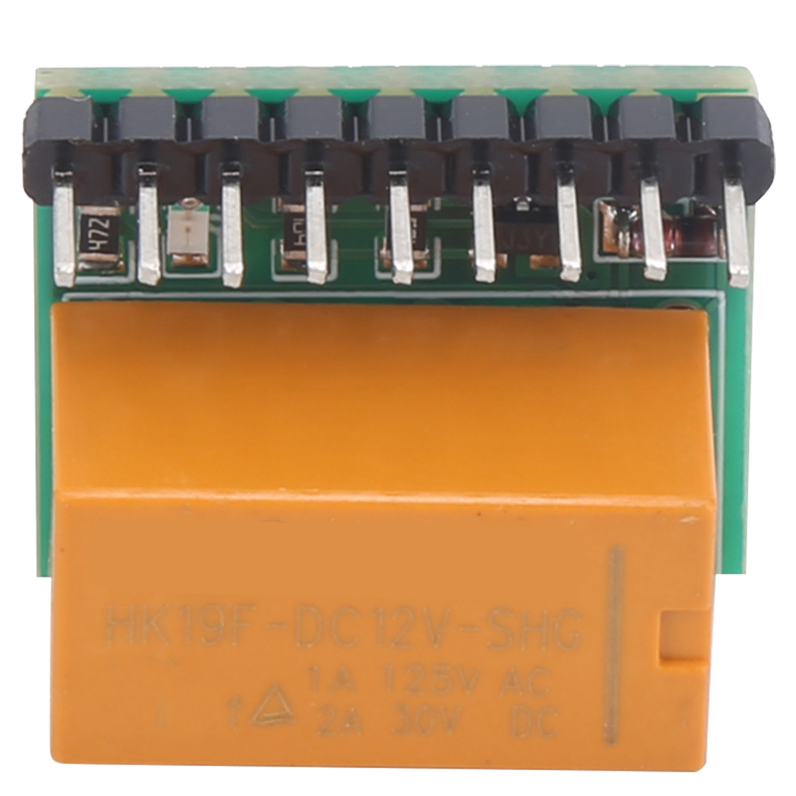 Double‑Pole Double‑Throw Relay Module DPDT Ultra-Small Automatically 5V 12V Hot. 