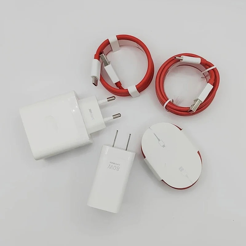 80W SuperVooc Charger For OnePlus Nord 2 9 9T Fast Warp Charge Power Adapter Type C Cable For OnePlus 9 10 Pro Nord 8T 8 GT Ace. 