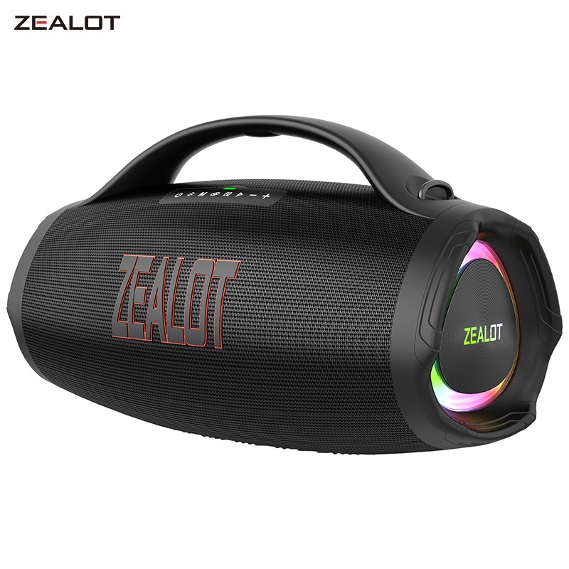 ZEALOT S98 Big Power Bluetooth Speaker Wireless Subwoofer 160W High Volume Waterproof Portable Speaker Mobile Power HIFI Sound