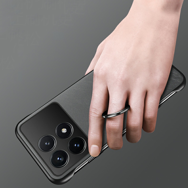 For Redmi Note 13 Pro Plus case Ultra Thin Frameless Case Matte Heat Ring Cover For Redmi Note 13Pro + Back Cover Phone cases. 