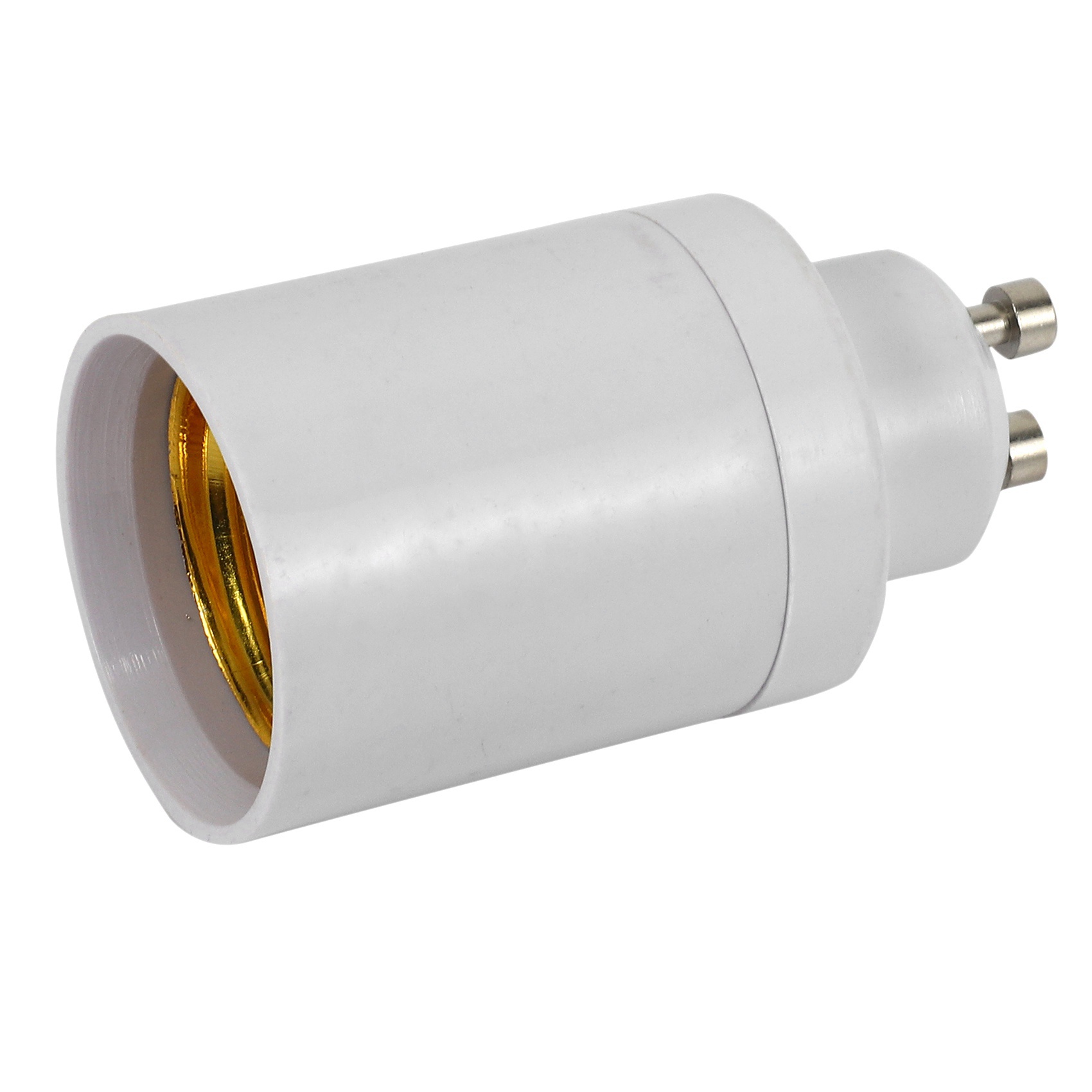 2X GU10 to E26/E27 Adapter GU10 Bayonet Base to E26/E27 Edison Screw Bulb Socket Adapter Converter. 