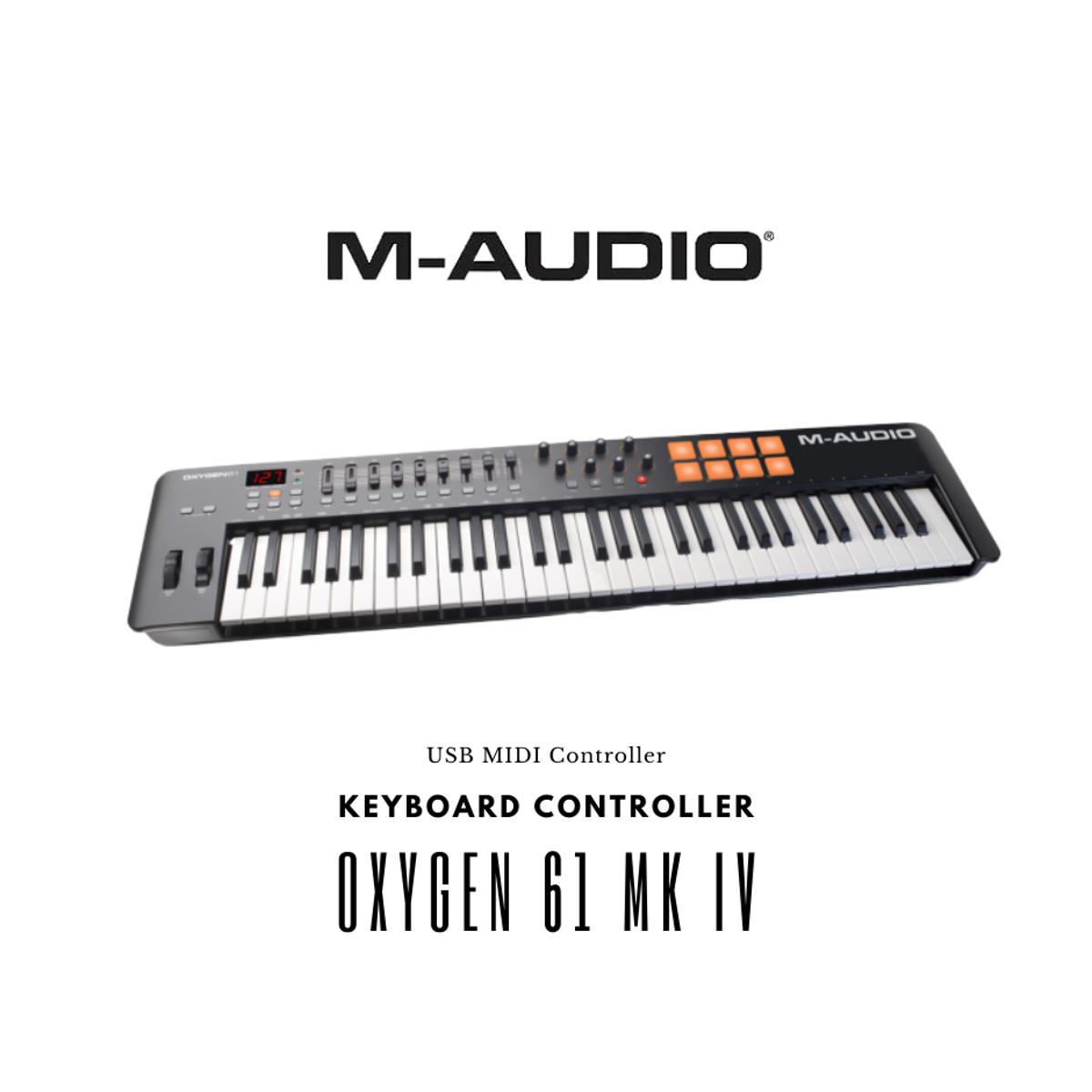 M-Audio Oxygen 61-Key USB MIDI Controller
